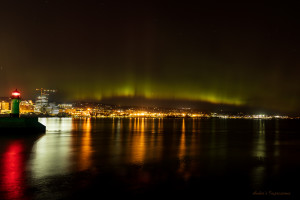 Northern Lights over Duluth